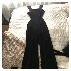 Black jumpsuit